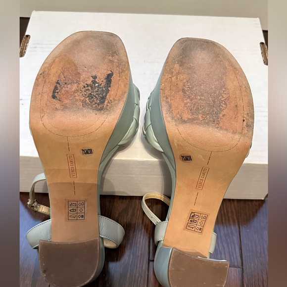 Vince Camuto Mint Platform Sandal High Heels - Picture 6 of 7